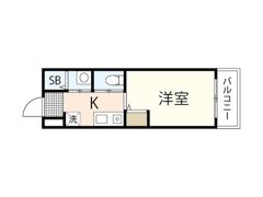 LE DOME府中の間取り画像