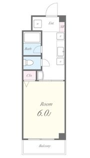 エルシャ南森町の間取り画像