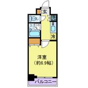 パレステュディオ新宿都庁前の間取り画像