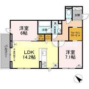 クレストヴィラの間取り画像