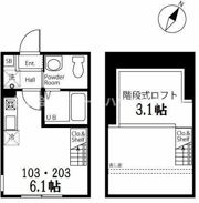 ハーミットクラブハウス新杉田B棟の間取り画像