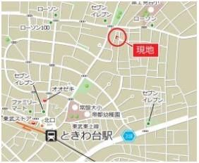 近くに施設あり