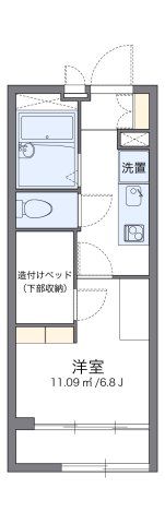 レオパレスガーデンの間取り画像