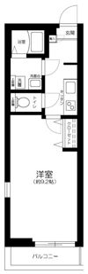 メルクリオ東川口の間取り画像