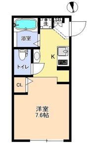グランドパレス江戸川の間取り画像