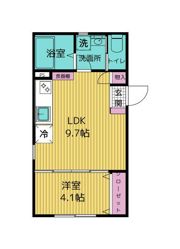 Felicita平和台の間取り画像