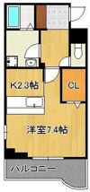 ボニート到津の間取り画像