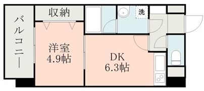 サムティ熊本駅南の間取り画像