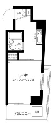 ハイツベルグ上池台の間取り画像