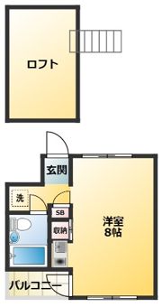 自由が丘ハイツの間取り画像