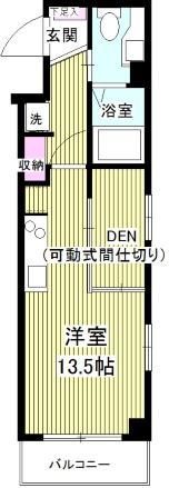 CROSS COURT NAMIKIの間取り画像