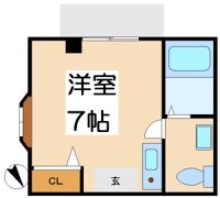 コーポ木村の間取り画像