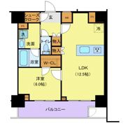 ジェノヴィア新宿中落合スカイガーデンの間取り画像