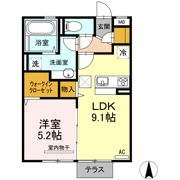 ドミール withDの間取り画像