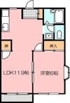 エルディム山下の間取り画像