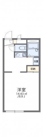 レオパレス掛川の間取り画像