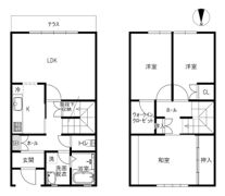 テラスクレフォートの間取り画像