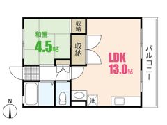 熊本ビルの間取り画像