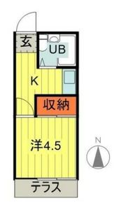 スターゲイツ弘明寺3号棟の間取り画像