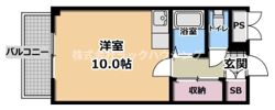 ジョイテルⅢの間取り画像