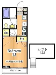 アピアグレースの間取り画像