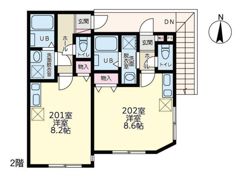 風のテラスの間取り画像