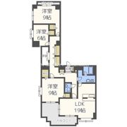 ビレッジアール大淀南の間取り画像