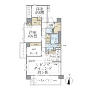 Brillia弦巻の間取り画像