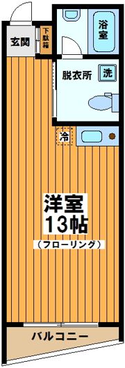 ニュープライム永福マンションの間取り画像