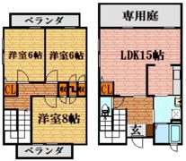 KATAYAMA B館の間取り画像