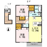クレールの間取り画像