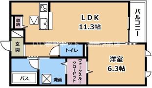 グレイスコートの間取り画像