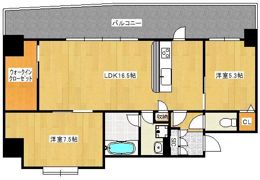 ヴェールヴァン田町の間取り画像