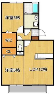 ケイズスクエアDの間取り画像