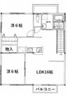 シャルムドミールBの間取り画像
