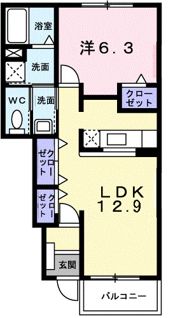 グレースカントリーⅠの間取り画像