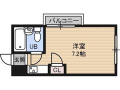 コスモレヂデンス千林の間取り画像