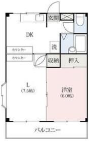 サンハウスの間取り画像