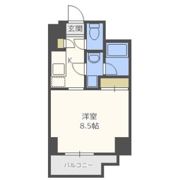 アスヴェル梅田北の間取り画像