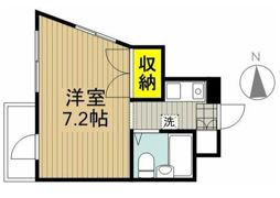 クレール国分寺の間取り画像