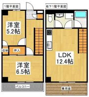 ベルメゾンの間取り画像