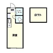 ルームズ東中野の間取り画像