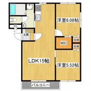 朝日ヴィラひたち野Dの間取り画像