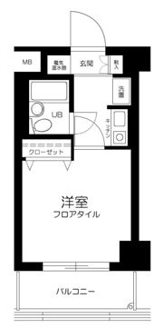 ストーク新丸子2番館の間取り画像