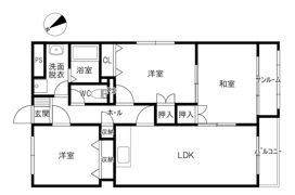 ブロッサムガーデンもりの里の間取り画像