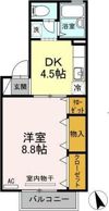 フロラシオン川内 Ⅲ棟の間取り画像