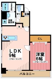 コーポ石井の間取り画像