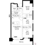 プレシス上福岡の間取り画像