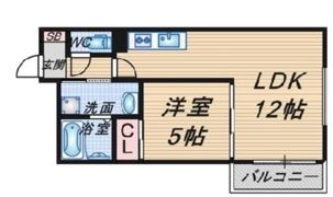 プレイス曽根の間取り画像