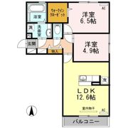 シャルルマーニュの間取り画像